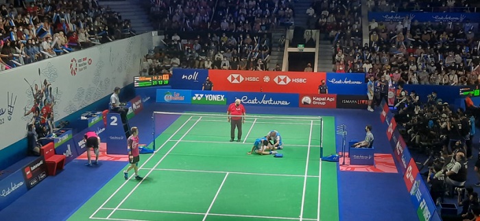 Indonesia Open 2022 Ganda Putra Nyaris Menang, Prayer Harus Menyerah Karena Cedera